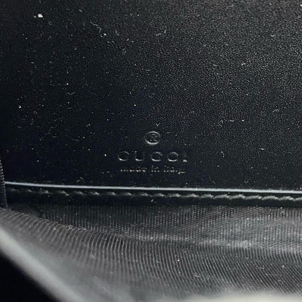 GUCCI GG Supreme Tiger Round Zip Long Wallet Black - Picture 12 of 12